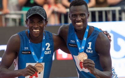 Historic bronze for Cherif/Tijan 